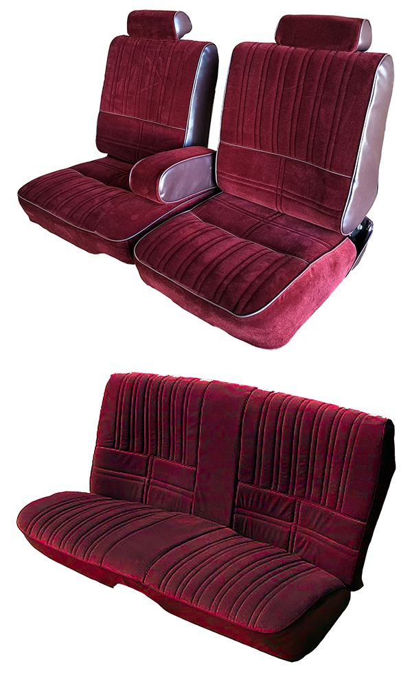 81-85 Oldsmobile Cutlass 45/55 Split Bench Seat Covers